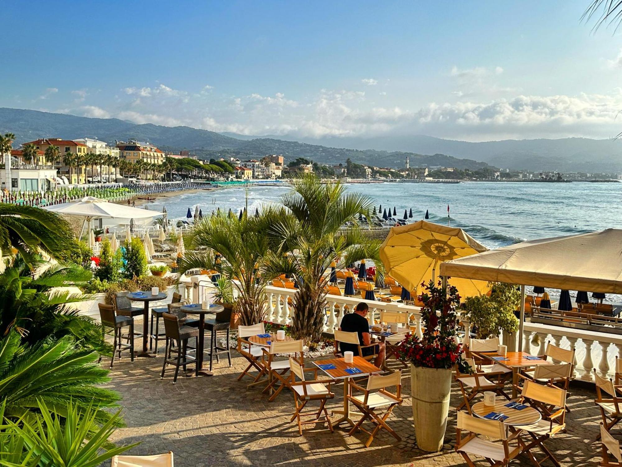 Hotel Golfo E Palme Diano Marina Exteriér fotografie