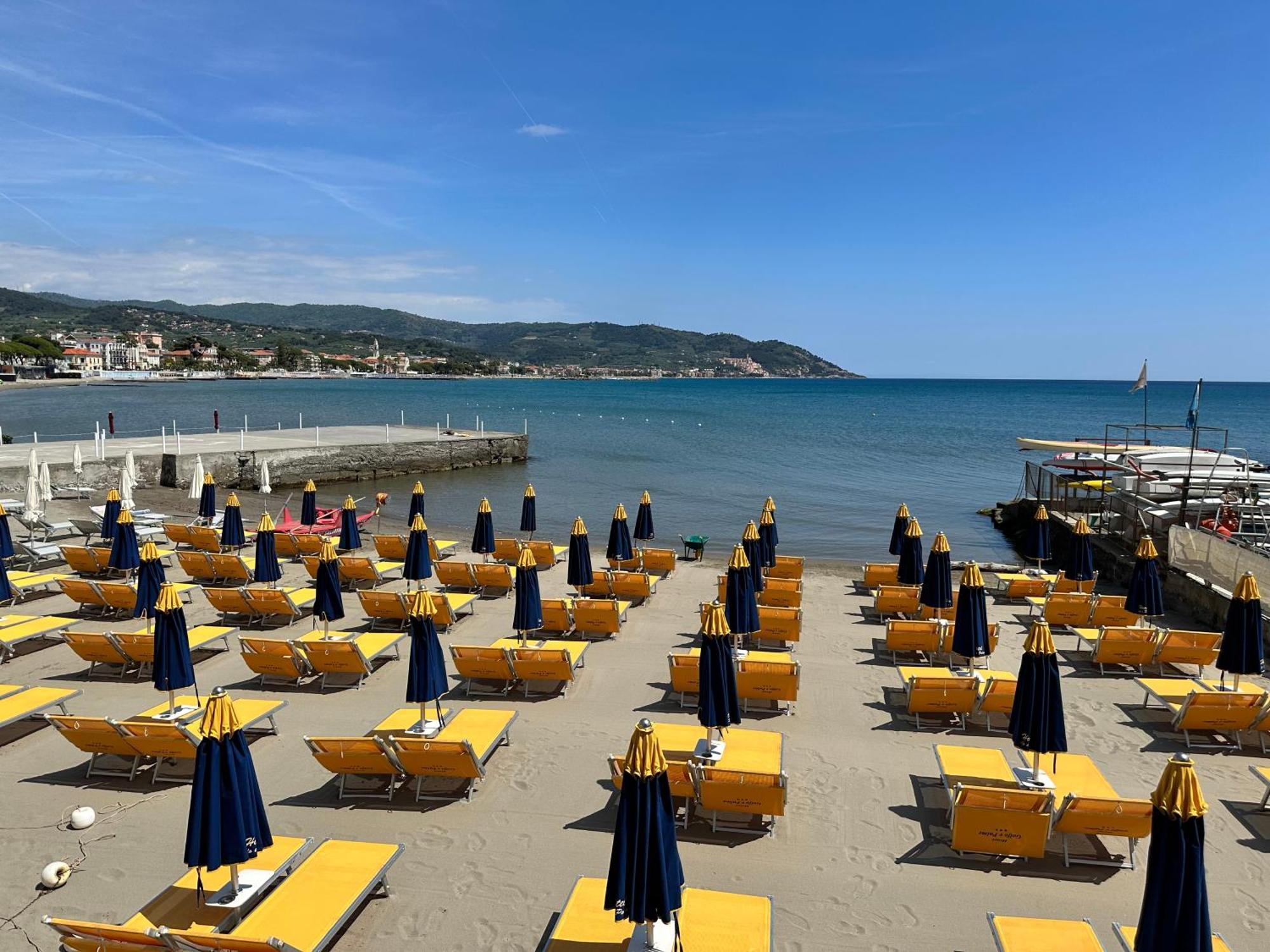 Hotel Golfo E Palme Diano Marina Exteriér fotografie